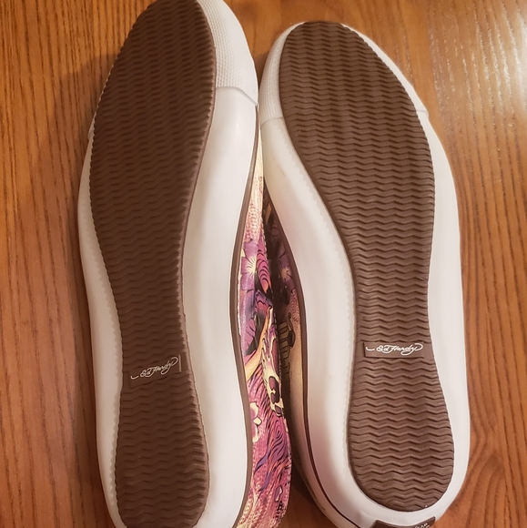 Ed Hardy sneakers, size 8 - Picture 3 of 10